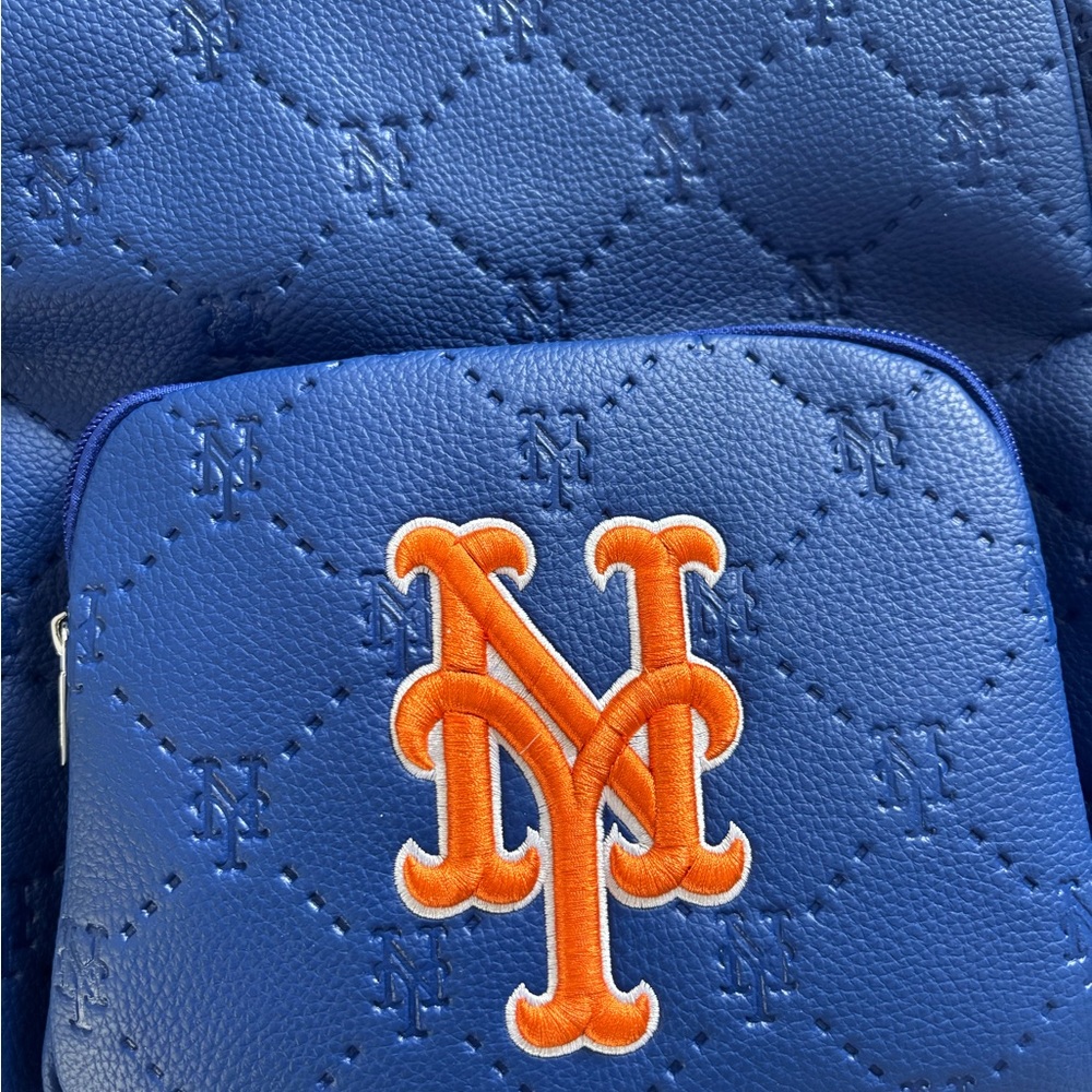 MLB New York Mets Blue Backpack - Picture 2 of 5
